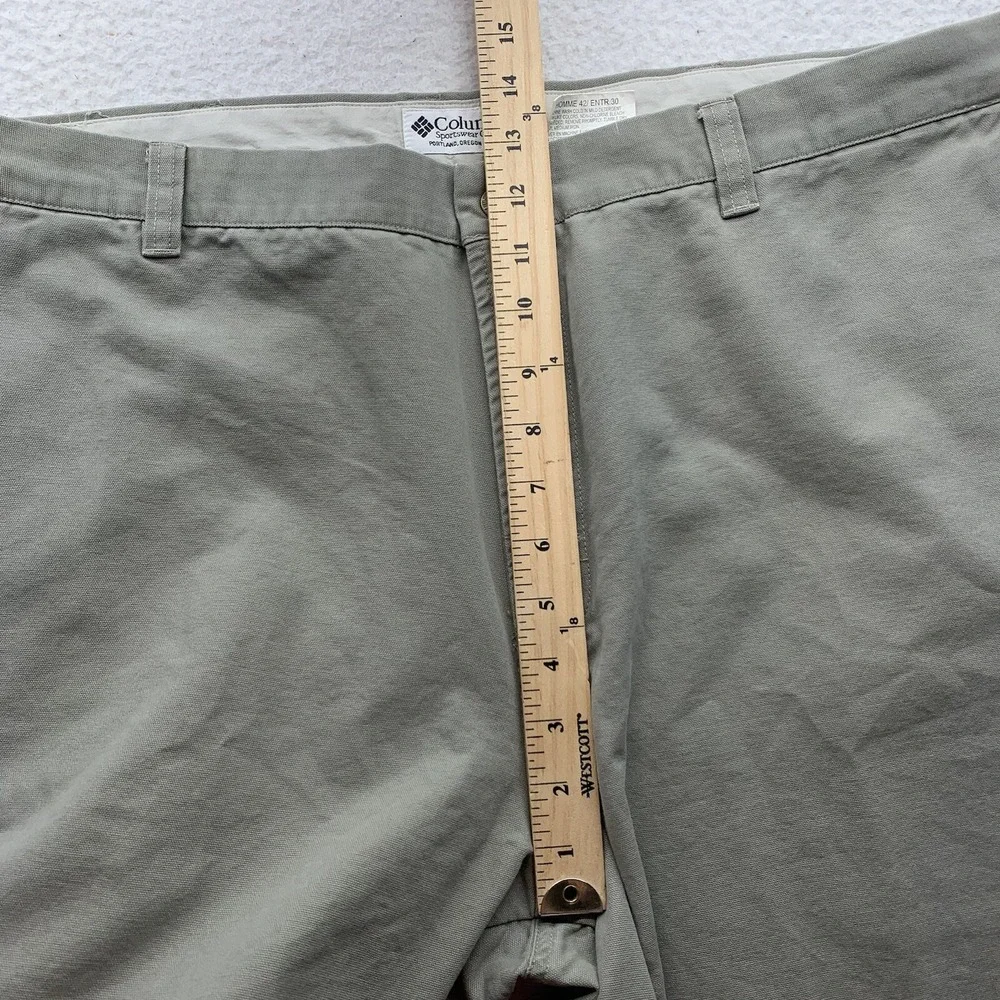 VTG Columbia ROC Cargo Pants Mens‎ 41x30 (Tag 42x30) Wide Leg Zip Pocket Hiking
